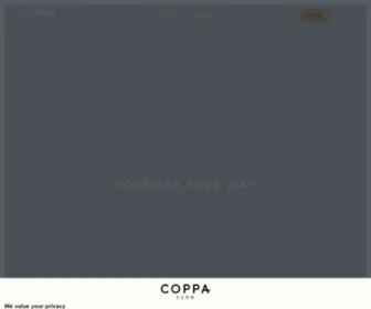 Coppaclub.co.uk(Relax, Eat, Drink, Meet) Screenshot