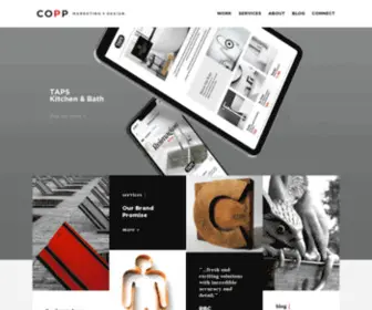 Coppcomm.ca(COPP Marketing + Design) Screenshot