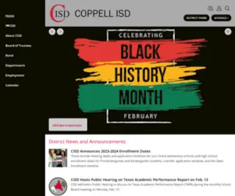 Coppellisd.com(Coppell Independent School District) Screenshot