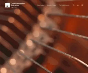 Copperalliance.org.uk(European Copper Institute) Screenshot