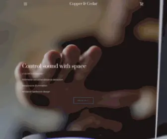 Copperandcedar.com(Artisanal Music Technology) Screenshot