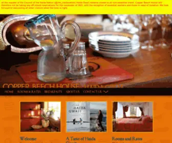 Copperbeechhouse.com(The Copper Beech House) Screenshot