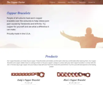 Copperbracelets.net(Copper Doctor) Screenshot