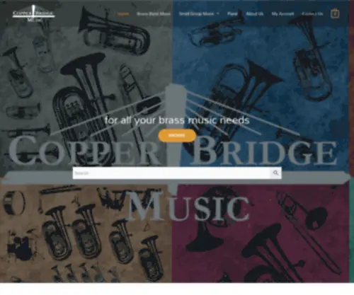 Copperbridgemusic.co.uk(Copper Bridge Music) Screenshot