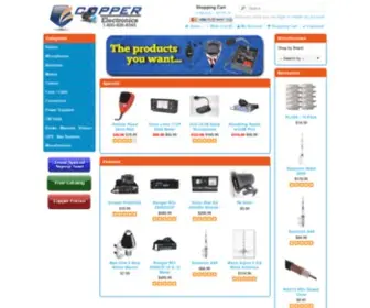 Copperelectronics.com(Copper Electronics) Screenshot