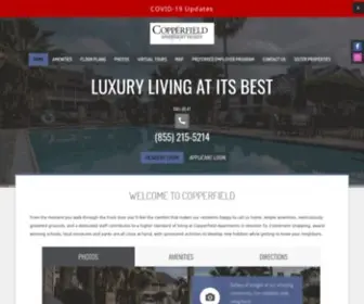 Copperfieldapartmenthomes.com(Apartments in Houston) Screenshot