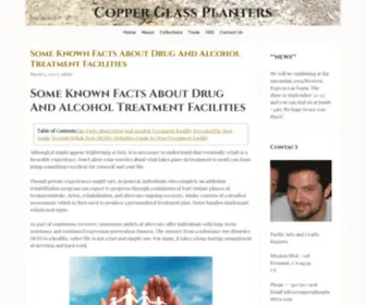 Copperglassplanters.com(Copper Glass Planters) Screenshot