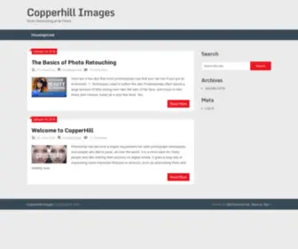 Copperhillimages.com(Photo Retouching at its Finest) Screenshot