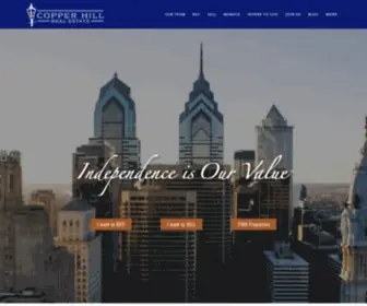 Copperhillre.com(Copper Hill Real Estate Agency in Philadelphia) Screenshot