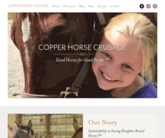 Copperhorsecrusade.com(Copper Horse Crusade) Screenshot