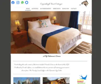 Copperleightroutcottage.co.za(Stunning Midlands Meander accommodation. Copperleigh Trout Cottages) Screenshot