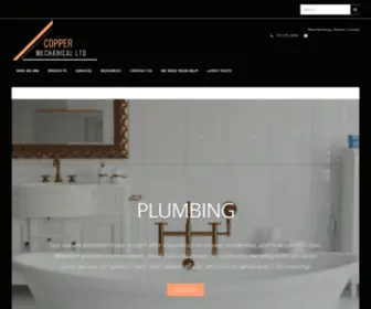 Coppermechanical-LTD.ca(Coppermechanical LTD) Screenshot