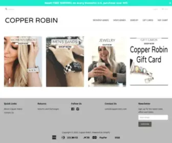 Copperrobin.com(Copper Robin) Screenshot