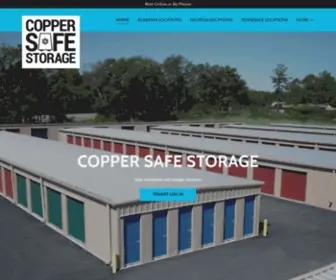 Coppersafestorage.com(Copper Safe Storage) Screenshot