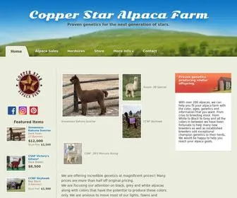 Copperstaralpacafarm.com(Copper Star Alpaca Farm is an alpaca farm located in Millerton) Screenshot