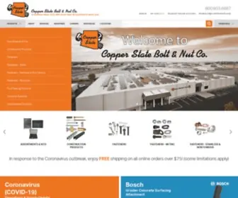 Copperstate.com(Fasteners) Screenshot