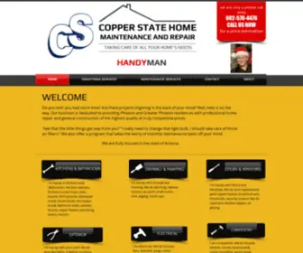 Copperstatehandymanservices.com(Copper State Handyman) Screenshot