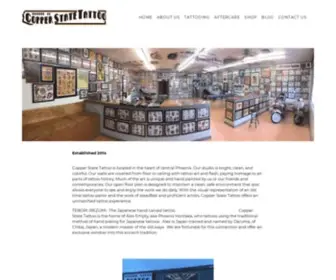 Copperstatetattoo.com(Copper State Tattoo) Screenshot