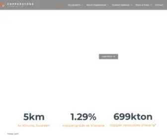 Copperstone.se(Landing page) Screenshot