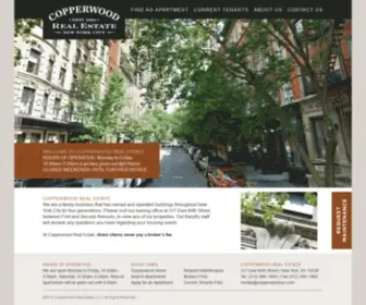 Copperwoodnyc.com(Copperwood Real Estate) Screenshot