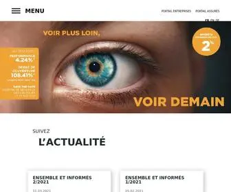 Copre.ch(La collective de prévoyance) Screenshot