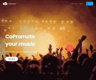 Copromote.com(Promotion) Screenshot