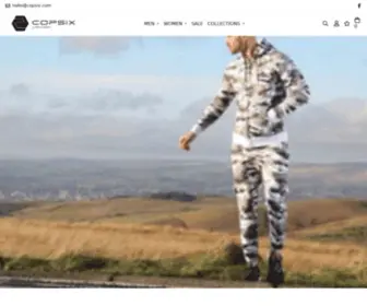 Copsix.com(Copsix Online Clothing Store) Screenshot