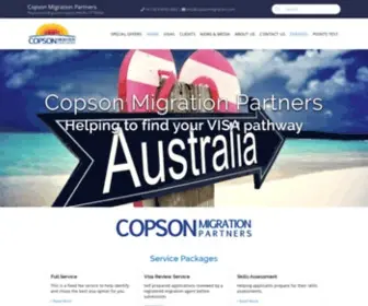 Copsonmigration.com(Best Registered Migration Agent Adelaide) Screenshot