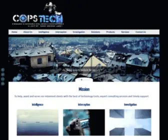 Copstech.com(For Intelligence) Screenshot