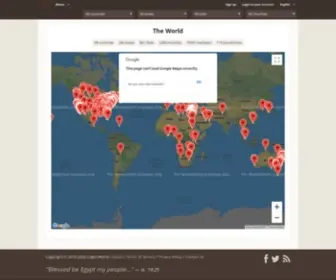 Copticworld.org(Map) Screenshot