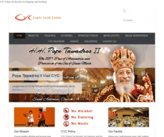 Copticyouthcenter.org(Copticyouthcenter) Screenshot