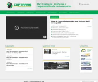 Coptrans.com.br(Cooperativa de Transporte) Screenshot