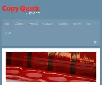 Copy-Quick.ch(Copy Quick Digital AG) Screenshot