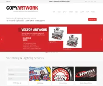 Copyartwork.com(Convert Raster Files To Vector Graphics) Screenshot