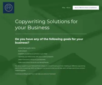 Copybygabrielvito.com(Financial Copywriting by Gabriel Vito) Screenshot