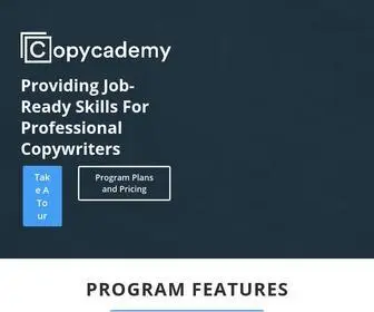 Copycademy.com(The Dan Lok Shop) Screenshot