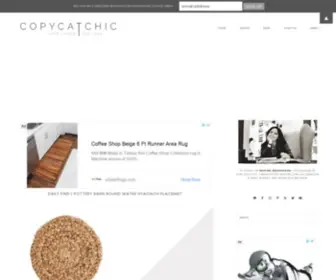 Copycatchic.com(Luxe Living for Less) Screenshot