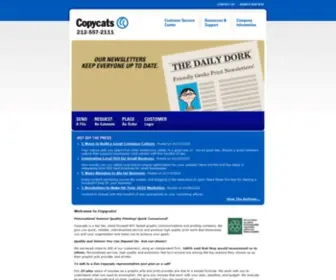 Copycats.com(Home) Screenshot