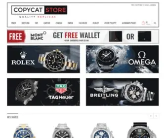 Copycatstore.is(Best Replica Watches Store) Screenshot