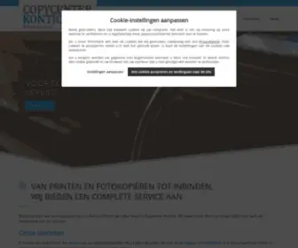 Copycenterkontich.be(Fotokopiëren Kontich) Screenshot