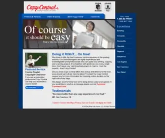 Copycentral.com(Copy Central) Screenshot