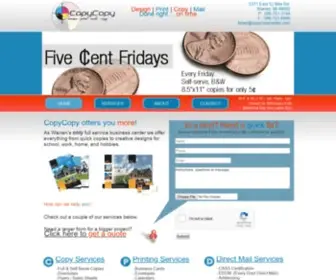 Copycopycenter.com(Business Services) Screenshot
