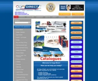 Copydirect.co.nz(Printing Services) Screenshot