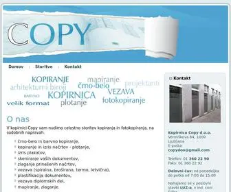 Copydoo.si(Kopirnica Copy) Screenshot