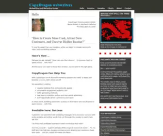 Copydragon.com(CopyDragon webwriters) Screenshot