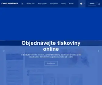 Copygeneral.cz(Posouváme hranice tisku již 28 let) Screenshot