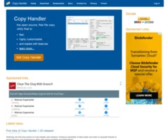 Copyhandler.com(Copy Handler) Screenshot