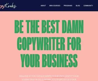 Copykooks.com(Copy Kooks) Screenshot