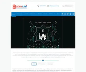 Copylab.com.sg(Printing Services in Singapore) Screenshot