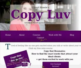 Copyluv.com(Copy Luv) Screenshot